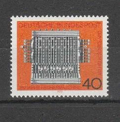 1973 Almanya Hesap Makinesinin İcadının 350. Yıldönümü Tam Seri MNH