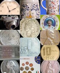 Karma Antika obje ve Numismatik Karışık Koleksiyon