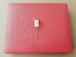 ESKİ -1970. TÜRKİYE OLİMPİYAT ROZETİ - MADALYA ( SICAK MİNELİ MODEL ) C4143