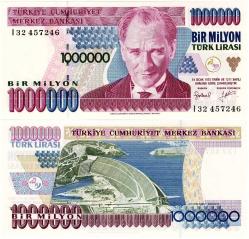 TC 7.Emisyon 1.000.000 TL 2.Tertip-I32 ÇİL f2