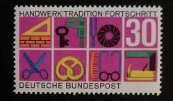 1968 ALMANYA DAMGASIZ POSTA PULU