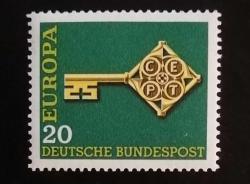 1968 ALMANYA DAMGASIZ POSTA PULU