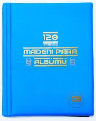 120 Kapasiteli Madeni Para Albümü ((İçindeki 24 Adetle Birlikte))