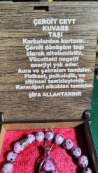 ÇEROİT BİLEKLİK VE KOLYE SET ( KUTULU ) Doğal Taş