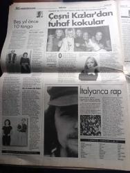 Gazete Pazar Kültür Gazetesi - Turkish Newspaper - 23 Mart 1997 - 36. yıldönümünde dünya tiyatrolar gününde insanlığın temel sorusu artık tiyatronun da temel sorusu olmak ya da olmamak - tiyatrocu Ali Sürmeli fotoğraf - Aslı Öngören  Fotoğraf - Tolga Çevik Hadi Çaman Yeditepe Oyuncularının sahnelediği küheylan'da oynuyor - 1996 Oscar adayları - portre Suna Pekuysal bir yaşam - Ali Poyrazoğlu - Cihan Ünal - Tilbe Saran - Talimhane sahnesinde çıplak ayak oyunu - Tiyatrotek Nazım Hikmet vatan haini - kaçırılmaması gereken 25 film - William Shakespeare'den Romeo Juliet - aşk meleği filmi Teşvikiye AFM'de - İstanbul yöneticisi Martin Fryer Nazi propagandasına karşı kurulan İngiliz kültürü anlattı - 11 yıldır onunlayız Coca Cola - İngiltere'nin yeni pop ihracatı Spice Girls milyonları peşine taktı fotoğraf - şarkısını bulan kadın Deniz Türkali fotoğraf - şarkıcı küçük Onur fotoğraf - kadın cinselliğine bakış - Müjde Ar ve Nur Sürer dul bir kadın filminde fotoğraf - Led Zeppelin