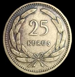 1956 25 Kuruş