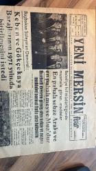 9 ARALIK 1970 TARİHLİ YENİ MERSİN GAZETESİ