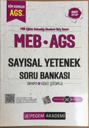 2025 MEB-AGS Sayısal Soru Bankası Tamamı Çözümlü