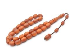 Sistemli Kapsül Kesim Günlük Boy Turuncu Fiber Tesbih