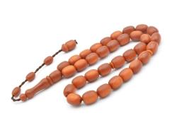 Sistemli Kapsül Kesim Günlük Boy Turuncu Fiber Tesbih