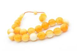 Sistemli Küre Kesim Turuncu Beyrut Damla Kehribar Efe Maskot Tesbih