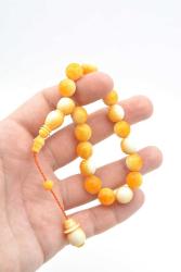 Sistemli Küre Kesim Turuncu Beyrut Damla Kehribar Efe Maskot Tesbih