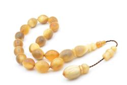 Sistemli Beyzi Kesim Ceylan Boynuzu Efe Maskot Tesbih 007