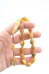 Sistemli Beyzi Kesim Ceylan Boynuzu Efe Maskot Tesbih 007