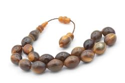 Sistemli Beyzi Kesim Ceylan Boynuzu Efe Maskot Tesbih 009