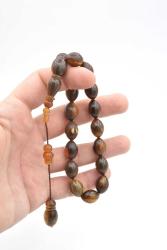 Sistemli Beyzi Kesim Ceylan Boynuzu Efe Maskot Tesbih 009