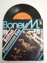 Boney M. – Belfast / Plantation Boy 1977 Hollanda Baskı 45lik Plak