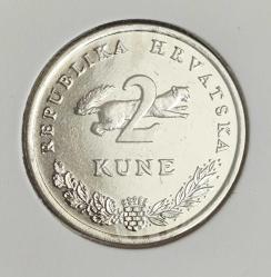 HIRVATİSTAN 2 KUNA 1993