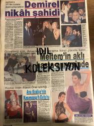 HAFTA SONU DERGİ - GAZETESİ DOĞUM GÜNÜ HEDİYESİ (TURKİSH -MAGAZINE - NEWSPAPER) - TAM TAKIM 8 SAYFADIR -  2 ŞUBAT 1990 - Sayı: 5 -Ahu, 7.Kürtajda ölüyor-Ali Tanrıyar-Hülya Avşar-Murat Batur-İbrahim Tatlıses-Sedef Bozok-Mete Küçükberber-Süleyman Demirel-Ahmet Aksoy-Menşure Doğanay-Huysuz Virjin-Füsun Önal-Mahmut Tuncer-Sibel Barış-Atilla Alpsakarya-Tamer Taylan-Serpil Benay-Feyzullah Çuhadaroğlu-Soydaner Güney-Zeki Çetin-Güngör Bayrak-Zeynep Özal-Behiye Aksoy-Belkıs Akkale-Taşkın Yiğit-Seyhan Soylu-Nil Ünal-Şadan Erdoğu-Mahmut Tezcan-Seren Serengil-Dündar Yıldız-Öztürk Serengil-Bülent Ersoy-Levent Kırca-Mahmut Erdilek-Sezen Cumhur Önal-Ümit Besen Kaset Reklamı-Hilmi Özen-Ercan Vuralhan-Yasemin Evcim-Nergis ve Mehmet Ali Erbil