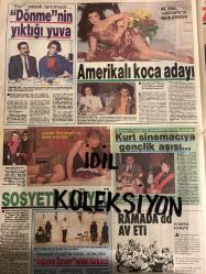 HAFTA SONU DERGİ - GAZETESİ DOĞUM GÜNÜ HEDİYESİ (TURKİSH -MAGAZINE - NEWSPAPER) - TAM TAKIM 8 SAYFADIR -  2 ŞUBAT 1990 - Sayı: 5 -Ahu, 7.Kürtajda ölüyor-Ali Tanrıyar-Hülya Avşar-Murat Batur-İbrahim Tatlıses-Sedef Bozok-Mete Küçükberber-Süleyman Demirel-Ahmet Aksoy-Menşure Doğanay-Huysuz Virjin-Füsun Önal-Mahmut Tuncer-Sibel Barış-Atilla Alpsakarya-Tamer Taylan-Serpil Benay-Feyzullah Çuhadaroğlu-Soydaner Güney-Zeki Çetin-Güngör Bayrak-Zeynep Özal-Behiye Aksoy-Belkıs Akkale-Taşkın Yiğit-Seyhan Soylu-Nil Ünal-Şadan Erdoğu-Mahmut Tezcan-Seren Serengil-Dündar Yıldız-Öztürk Serengil-Bülent Ersoy-Levent Kırca-Mahmut Erdilek-Sezen Cumhur Önal-Ümit Besen Kaset Reklamı-Hilmi Özen-Ercan Vuralhan-Yasemin Evcim-Nergis ve Mehmet Ali Erbil