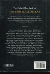 The Oxford Handbook of the Bronze Age Aegean