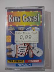 KINA GECESİ 5 Sözlü KASET - ( YAR DİLİNE / KİBARIM / MENDİLİM/ CEMİL/OY NİYE / MAVİLİM.... )  '' Ambalajında''