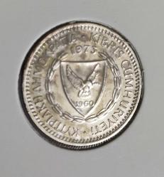 KIBRIS  CUMHURİYETİ 5 MİLS 1973