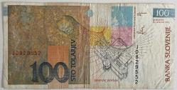SLOVENYA 100 TOLARJEV 1992. ÇOK.TEMİZ KAĞIT PARA RESİMDEKİ ÜRÜN