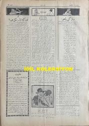 Osmanlıca Karagöz Mizah Dergisi-Gazetesi, Orijinal Dönem Basım, (Ottoman Magazine-Newspaper-Journal Illustré Cara-Gueuz) - 3 Şubat 1926 - Sayı: 1866 - Karikatürist Togo'nun İtalya'nın Silahlanmasına Dair Benito Mussolini'yi Tasvir Eden Çalışması: Bu Gidişle Bir Patlayacak Amma Ne Zaman? 