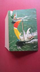 DAVETİYE   YELKENLİ TEKNE   ( Arka kısmı yazılı )