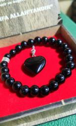 ONİX BİLEKLİK VE KOLYE SET ( KUTULU ) Doğal Taş