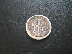 USA; 1953 ONE DIME - GÜMÜŞ