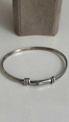 925 AYAR GÜMÜŞ EL YAPIMI BİLEZİK