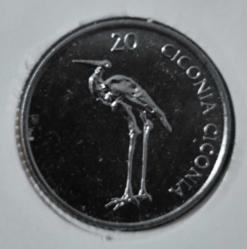 SLOVENYA 20 TOLARJEV 2004