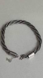 925 AYAR GÜMÜŞ ÖRGÜ MODEL BİLEKLİK