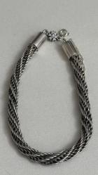 925 AYAR GÜMÜŞ ÖRGÜ MODEL BİLEKLİK