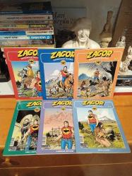 Zagor Darkwood Novels No 1 - 6 Takım