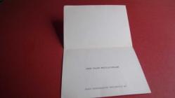 Tebrik kartı kış  sahnesini. 19 yüzyıl sonu 20 yüzyıl başı.  ( arka kısmı yazılı )