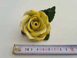 el yapımı porselen gül