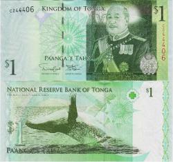 TONGA 1 PAANGA 2009 BALİNA TEMALI. ÇİL KONDİSYON.