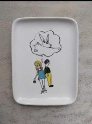 Vintage Yapı Kredi Bankası Ataç Tabağı