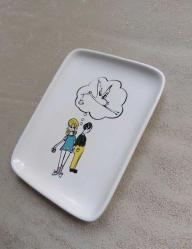 Vintage Yapı Kredi Bankası Ataç Tabağı