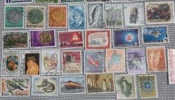 Lüxemburg Lüksemburg Damgalı Pul Lotu 55 Adet / Çeşit  TOplu Pul Koleksiyonu  EKONOMİK FIRSAT PAKETİ