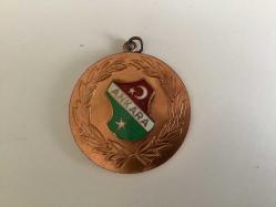 LOT.10 » BEDEN TERBİYESİ ANKARA  BÖLGE 1977-78 KIZLAR 4.MADALYASI