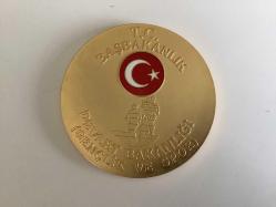 LOT.11 » BAŞBAKANLIK DEVLET BAKANLIĞI GENÇLİK VE SPOR   - ATATÜRK -  İKİ TARAFLI MADALYON