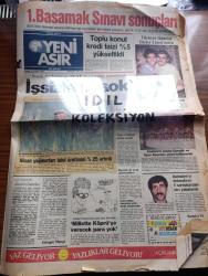 Yeni Asır Gazetesi - Turkish Newspaper - 18 Mayıs 1984 - ÖSYS 1. Basamak sınavı sonuçları - Türkiye ikincisi Soner Yamen Efeler lisesi'nde - Atatürk'ü anma gençlik ve Spor Bayramı Yarın kutlanacak - Turgut Özal 4 milyar dolar arıyor - Arap turistler ülkemizde mülk sahibi olabilecek - sermaye piyasası kurulu üyesi Sadık baklacıoğlu millette köprüye verecek para yok - alkolün zararları yazan Güngör Mengi - İzmir büyükşehir Belediye Başkanı Burhan Özfatura belediye yeminli büro görevi de yapar - işgali yaşadık Nedime Kapani anlatıyor - ibret levhaları İzmirli Rum kızları kralı karşılıyor Fotoğrafı - MİSK'e faaliyet izni çıktı - döviz kurları - ABD'ye Libya ile ilişkilerimize karışma dedik - ANAP'ın yaş gününde yıldız yağacak Gönül Yazar ve Metin Akpınar Zeki Alasya'da etkinliğe katılacak - Necdet Calp Turgut Özal iktidar hastalığına yakalandı dedi - Kadifekale gazinosu'nda Romalı Perihan - kervansaray'da her akşam Hüner Coşkuner - film yıldızı Zerrin Egeliler Şan gazinosunda - Tüdanya