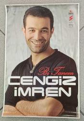 KASET/CD TANITIM AFİŞİ * CENGİZ İMREN * Bİ TANEM * 32X49 CM