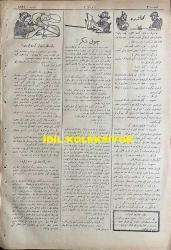 Osmanlıca Karagöz Mizah Dergisi-Gazetesi, Orijinal Dönem Basım, (Ottoman Magazine-Newspaper-Journal Illustré Cara-Gueuz) - 9 Eylül 1925 - Sayı: 1824 - Hicri: 15 Safer 1344 - Rumi: 9 Eylül 1341 - Karikatür: O Manevra Yaparsa Biz de Talim Yaparız! 