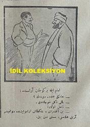 Osmanlıca Karagöz Mizah Dergisi-Gazetesi, Orijinal Dönem Basım, (Ottoman Magazine-Newspaper-Journal Illustré Cara-Gueuz) - 9 Eylül 1925 - Sayı: 1824 - Hicri: 15 Safer 1344 - Rumi: 9 Eylül 1341 - Karikatür: O Manevra Yaparsa Biz de Talim Yaparız! 