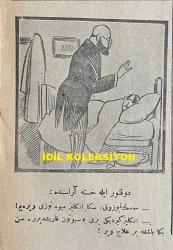 Osmanlıca Karagöz Mizah Dergisi-Gazetesi, Orijinal Dönem Basım, (Ottoman Magazine-Newspaper-Journal Illustré Cara-Gueuz) - 9 Eylül 1925 - Sayı: 1824 - Hicri: 15 Safer 1344 - Rumi: 9 Eylül 1341 - Karikatür: O Manevra Yaparsa Biz de Talim Yaparız! 